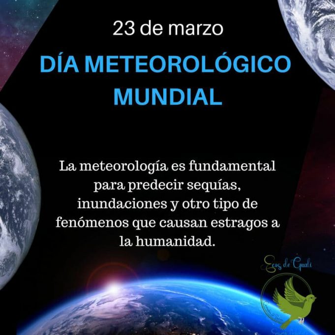 23 DE MARZO DÍA METEOROLÓGICO MUNDIAL Coratierra